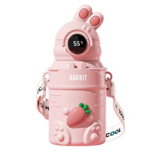 LEDBunny Pink Isolierflasche SipAndSmile.at1